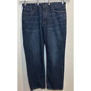 Lucky Brand 363 Vintage Straight Jeans Men's Size 36 Blue Denim Stretch